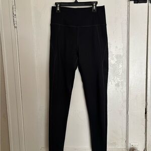 Girlfriend collective black leggings, medium